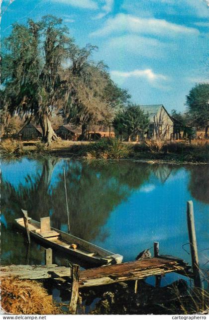 Postcard United States > LA - Louisiana > New Orleans marsh landscape 1974