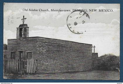 DEMING , New Mexico - Old Adobie Church