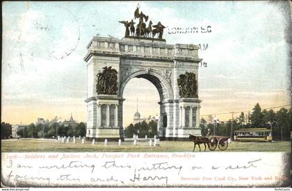 11321049 Brooklyn New York Soldiers and Sailors Arch Prospect Park