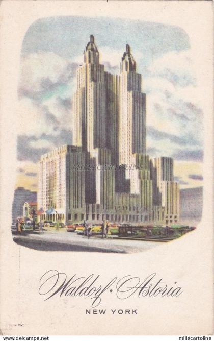 NEW YORK -  New York City - Waldorf Astoria 1961