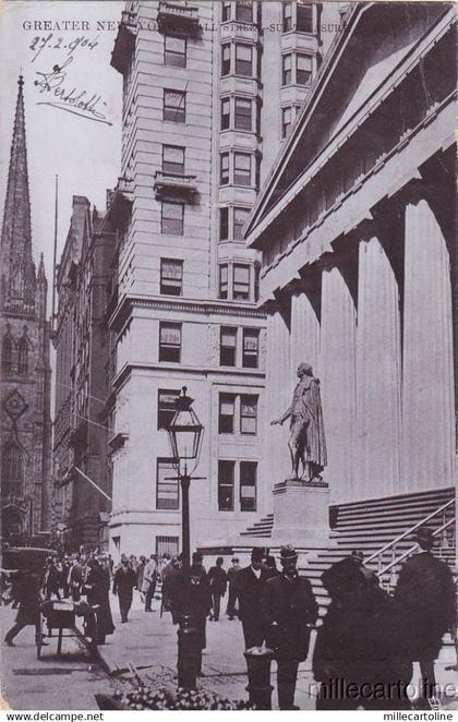 * NEW YORK - Wall Street 1904