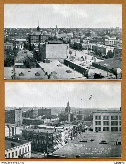 PEORIA  (Illinois) : 2 CARTES