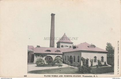 RHODE ISLAND - Woonsocket - Water Works and Pumping Station