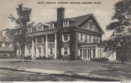 elta Upsilon at Amherst College Massachusetts MA USA Old Postcard