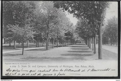 Etats Unis - Ann Arbor - S. State St. and Campus