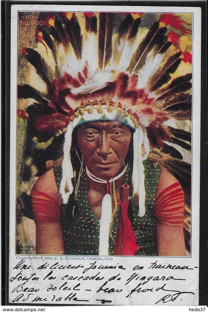 Etats Unis - Chief Bill-Rock