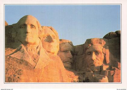 ETATS UNIS MOUNT RUSHMORE LES TETES DE QUATRE PRESIDENTS