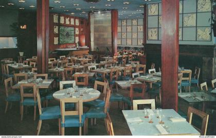 Greenwich Village Sea Food Fish Fare Restaurant NY USA Postcard