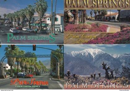 Palm Canyon Drive Springs 4x Stunning USA Postcard s