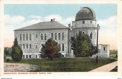 Etats-Unis - TOPEKA - Observatory - Washburn College