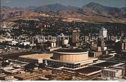 11688057 Salt Lake City Salt Palace Civic Auditorium Mountains