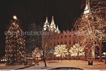 72590492 Salt Lake City Christmas Time on Temple Square