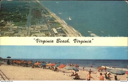 72285197 Virginia Beach Fliegeraufnahme Strand