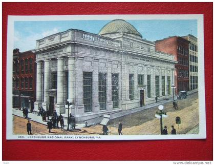 ETATS-UNIS - LYNCHBURG -  NATIONAL BANK , LYNCHBURG, VA   -