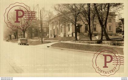 POST OFFICE AND FEDERAL BUILDING RICHFORD VT VERMONT PHOTO BY THE RICHFORD STUDIO  USA EEUU