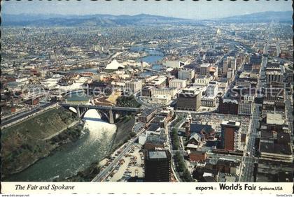 72459955 Spokane_Washington The Fair and Spokane EXPO 74 Aerial view