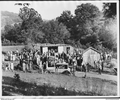 Photo Clarksburg West Virginia USA, Garage von Mörder Harry F. Powers, 1931