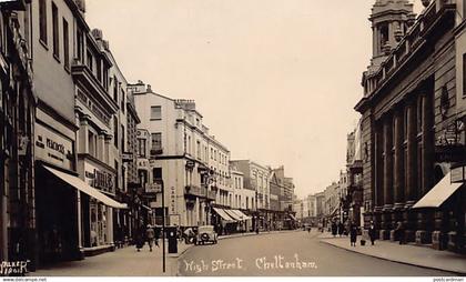 England - CHELTENHAM - High street - REAL PHOTO Walker 1801