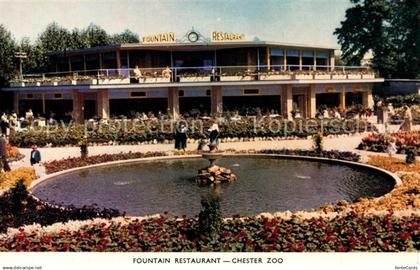 73277722 Chester Cheshire Fountain Restaurant Brunnen Chester Cheshire