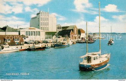 73131725 Poole Dorset The Quay Boat Poole Dorset