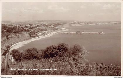 England - SHANKLIN From Luccombe