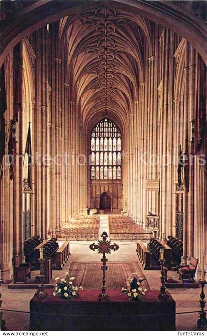 72614783 Canterbury Kent The Nave Canterbury Cathedral