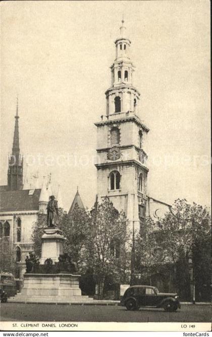 72132712 London Saint Clement Danes