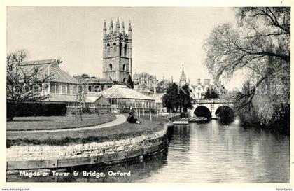 73374777 Oxford Oxfordshire Magdalen Tower Bridge Oxford Oxfordshire