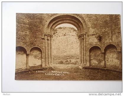 UK -  Shropshire - Norman Chapel -  Ludlow Castle  VF  D51686