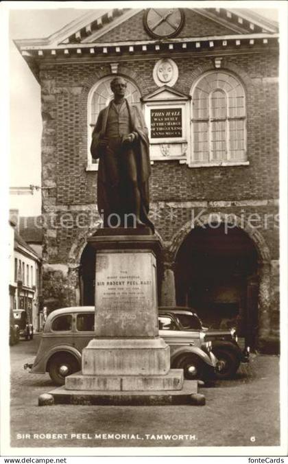 11732620 Tamworth Staffordshire Sir Robert Peel Memorial