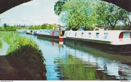 Penkridge Staffordshire Canal 1970s Postcard