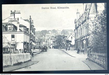 cpa d' Ecosse -- Kilmacolm , Station Road    AVR20-46