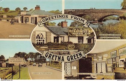 Scotland Dumfriesshire - GRETNA GREEN Greetings