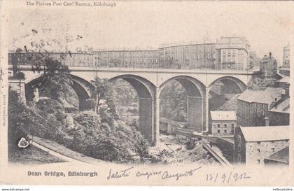 SCOTLAND - Edinburgh - Dean Bridge 1902