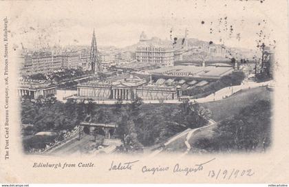 SCOTLAND - Edinburgh from Castle 1902