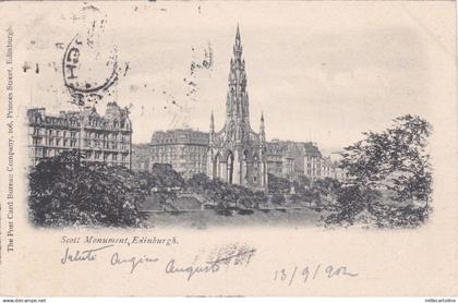 SCOTLAND - Edinburgh - Scott Monument 1902