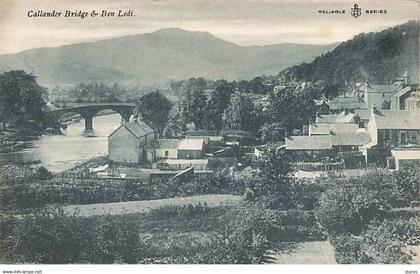 Royaume-Uni - Ecosse - STIRLINGSHIRE - Callander Bridge & Ben Ledi