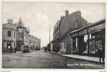 UK: Quakerfield, Bannockburn (Vintage Postcard ~1910)