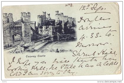 CONWAY CASTLE - stamped