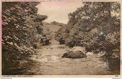 United Kingdom Wales Carmarthen river Gwili