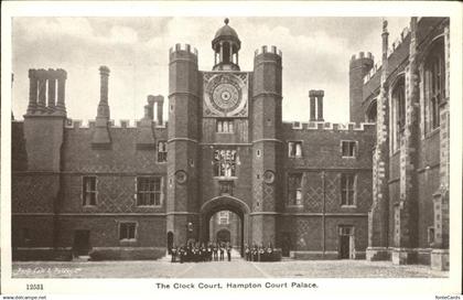 11384124 Hampton Court Palace Clock Court