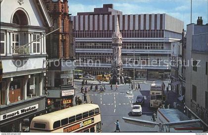 11777689 Leicester United Kingdom Clock Tower Doppeldeckerbus Leicester