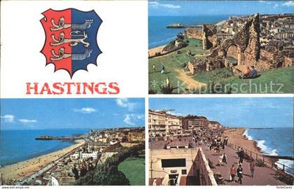 11966391 Hastings East Sussex Ruine Strand Promenade Hastings