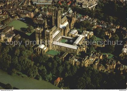 11774703 Durham UK Cathedral aerial view Durham