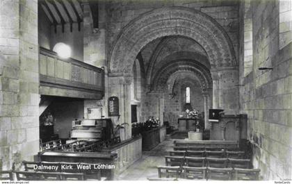 73999784 West_Lothian Dalmeny Kirk Kirche Innenansicht