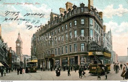 43348406 Newport Monmouthshire Commercial Street Tram