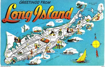 Carte POSTALE  Ancienne de  LONG ISLAND