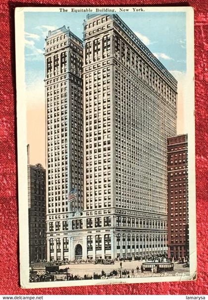 1944's The Equitable Building New York City Post Card séries New York-USA-Amérique Etats-Unis NY-Carte Postale