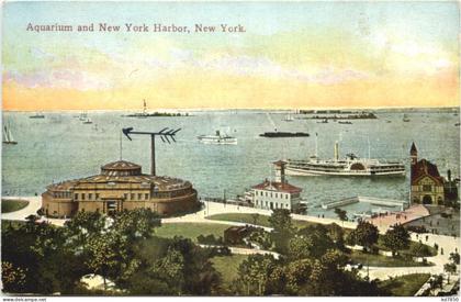 New York - Aquarium an New York Harbour