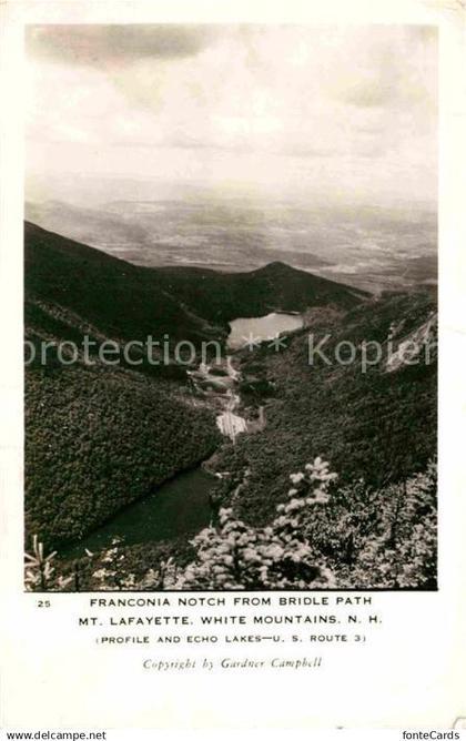 72775240 White Mountains New Hampshire Franconia Notch from Bridle Path Mt Lafay